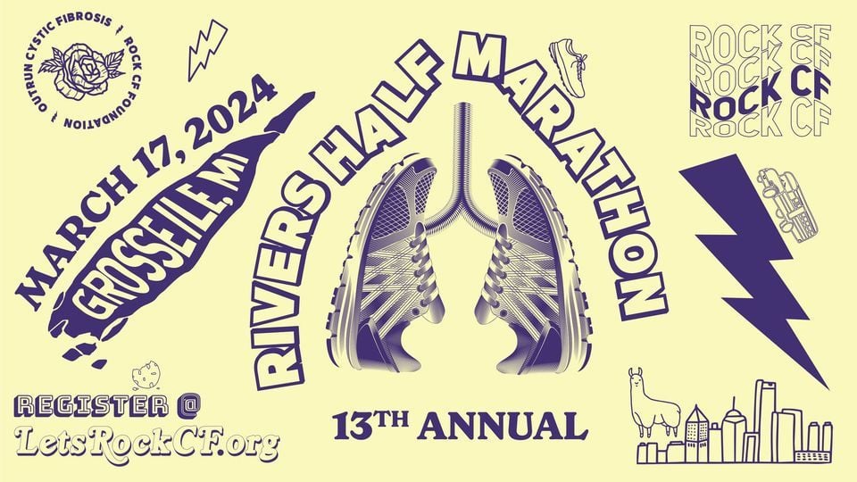 Outrun Cystic Fibrosis: Lace Up for the 13th Rock CF Rivers Half Marathon