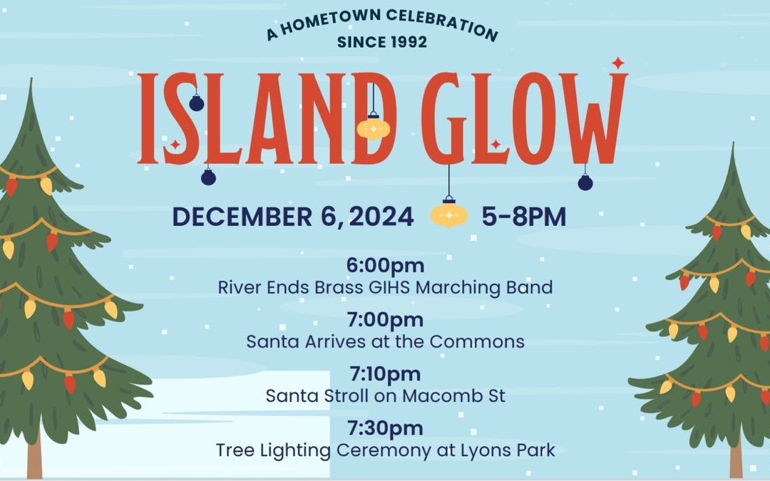 Hot Chocolate and Holiday Cheer: Island Glow in Grosse Ile